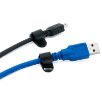 Держатель для кабеля Extradigital CC-905 Cable Clips, Black (KBC1708) Diawest