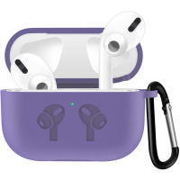 Чохол BeCover Silicon Protection для Apple AirPods Pro Light Purple (704499) Diawest