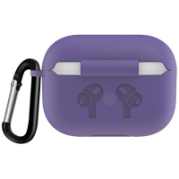 Чохол BeCover Silicon Protection для Apple AirPods Pro Light Purple (704499) Diawest