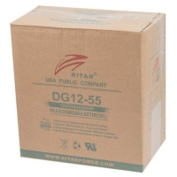 Батарея до ДБЖ Ritar GEL DG12-55 12V-55Ah (DG12-55) Diawest