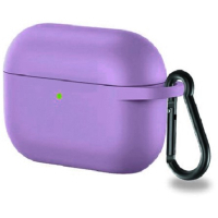Чохол BeCover Silicon для Apple AirPods Pro Light Purple (704482) Diawest