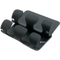 Тримач для кабелю Extradigital Adhesive Hook LF006, Black (KBC1732) Diawest