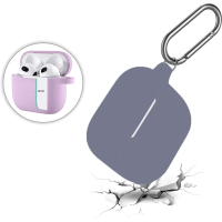 Чохол BeCover Silicon для Apple AirPods (3nd Gen) Light Purple (707183) Diawest