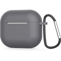 Чохол BeCover Silicon для Apple AirPods (3nd Gen) Gray (707180) Diawest