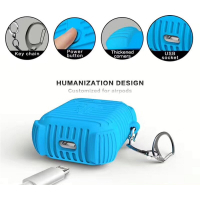 Чохол Protective i-Smile для Apple AirPods IPH1371 Blue (702351) Diawest