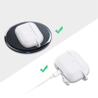 Чехол BeCover Silicon для Apple AirPods Pro White (704491) Diawest
