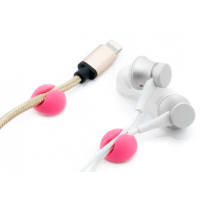 Держатель для кабеля Extradigital CC-908 Cable Clips mini, Pink (KBC1697) Diawest