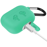 Чехол BeCover Silicon Protection для Apple AirPods Pro Green (704498) Diawest