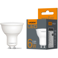 Лампочка Videx LED MR16еD 6W GU10 4100K дімерна (VL-MR16еD-06104) Diawest