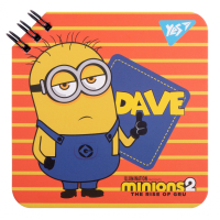 Блокнот Yes Minions 110 х 110 80 аркушів (151753) Diawest