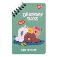 Блокнот Yes Line Friends 95 х 145 60 аркушів (151757) Diawest
