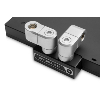 Фітинг для СВО Ekwb EK-Quantum Torque Double Rotary Offset 28 - Satin Titanium (3831109893487) Diawest
