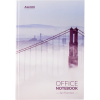 Книга записная Axent San Francisco А4 в твердой обложке 192 листа клетка (8423-22-A) Diawest