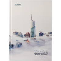 Книга записна Axent Dubai А4 у твердій обкладинці 192 аркуші клітинка (8423-23-A) Diawest