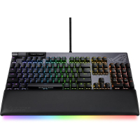 Клавіатура ASUS ROG Strix Flare II Animate NX Red USB Black (90MP02E6-BKRA00) Diawest