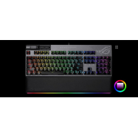 Клавіатура ASUS ROG Strix Flare II Animate NX Red USB Black (90MP02E6-BKRA00) Diawest