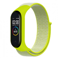 Ремінець до фітнес браслета BeCover Nylon Style для Xiaomi Mi Smart Band 7 Lime (707662) Diawest