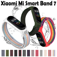 Ремінець до фітнес браслета BeCover Nylon Style для Xiaomi Mi Smart Band 7 Lime (707662) Diawest