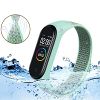 Ремінець до фітнес браслета BeCover Nylon Style для Xiaomi Mi Smart Band 7 Lime (707662) Diawest