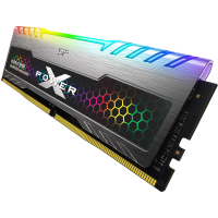 Модуль пам'яті для комп'ютера DDR4 16GB 2666 MHz XPOWER Turbine RGB Silicon Power (SP016GXLZU320BSB) Diawest