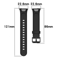 Ремешок для фитнес браслета BeCover Silicone для Xiaomi Mi Smart Band 7 Pro Black (708592) Diawest