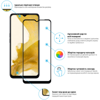 Скло захисне Global Full Glue Oppo A77 (1283126546327) Diawest