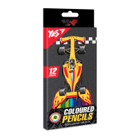 Олівці кольорові Yes Race Legend 12 кольорів (290671) Diawest