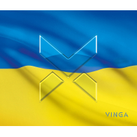 Килимок для мишки Vinga MP256 Flag of Ukraine Diawest