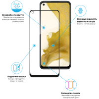 Скло захисне Global Full Glue Oppo A96 (1283126522161) Diawest
