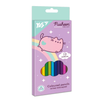 Олівці кольорові Yes Pusheen 12 кольорів (290666) Diawest