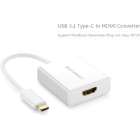 Переходник USB2.0 Type-C to HDMI V1.4b 40273 white Ugreen (40273) Diawest