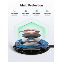 Зарядное устройство Ugreen CD186 Wireless Charging Pad (15 W) black (80537) Diawest