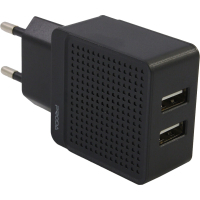 Зарядное устройство Proda Saiya air А25C 2USB 18W black + USB-C cable (PD-A25C-Cab-BK) Diawest
