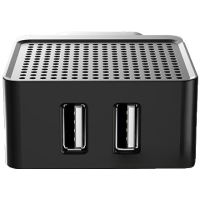 Зарядное устройство Proda Saiya air А25C 2USB 18W black + USB-C cable (PD-A25C-Cab-BK) Diawest