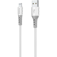 Дата кабель USB 2.0 AM to Lightning 1.0m PD-B51i White Proda (PD-B51i-WH) Diawest