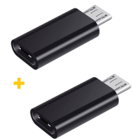 Переходник USB Type-C to MicroUSB AC-020 2 pcs XoKo (XK-AC020-BK2) Diawest