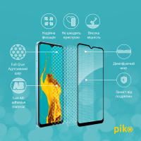 Скло захисне Piko Full Glue Oppo A57 (1283126546273) Diawest