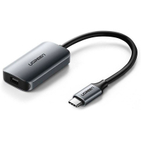 Переходник USB2.0 Type-C to Mini DP 4K60Hz 10cm CM236 gray Ugreen (60351) Diawest