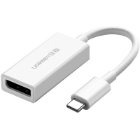 Перехідник USB-C to DisplayPort Adapter MM130 white Ugreen (40372) Diawest