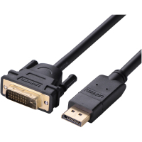 Кабель мультимедійний DisplayPort M to DVI-D 25 2.0m V1.2, DP103 Ugreen (10221) Diawest