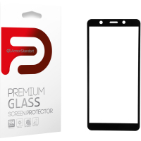 Скло захисне Armorstandart Full Glue TECNO POP 3 (BB2) Black (ARM57585) Diawest