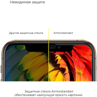 Скло захисне Armorstandart Full Glue TECNO POP 3 (BB2) Black (ARM57585) Diawest