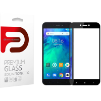 Скло захисне Armorstandart Full Glue Xiaomi Redmi Go Black (ARM54320-GFG-BK) Diawest