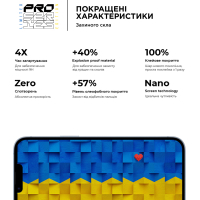 Скло захисне Armorstandart Pro 3D LE Apple iPhone 14 Plus / 13 Pro Max Black (ARM65655) Diawest