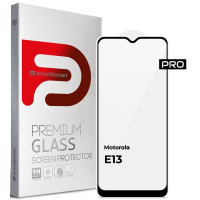 Скло захисне Armorstandart Pro Motorola E13 Black (ARM66133) Diawest