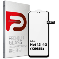 Скло захисне Armorstandart Pro Infinix Hot 12i 4G (X665B) Black (ARM64117) Diawest