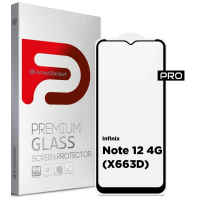 Скло захисне Armorstandart Pro Infinix Note 12 4G (X663D) Black (ARM64516) Diawest