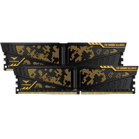 Модуль пам'яті для комп'ютера DDR4 16GB (2x8GB) 3200 MHz Vulcan TUF Yellow Team (TLTYD416G3200HC16CDC01) Diawest