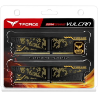Модуль пам'яті для комп'ютера DDR4 16GB (2x8GB) 3200 MHz Vulcan TUF Yellow Team (TLTYD416G3200HC16CDC01) Diawest