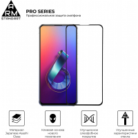 Скло захисне Armorstandart Pro Asus ZenFone 6 (ZS630KL-2A031EU) Black (ARM56287-GPR-BK) Diawest